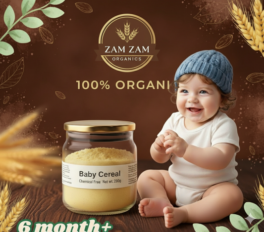 Baby Cereal – 100% Organic & Chemical-Free