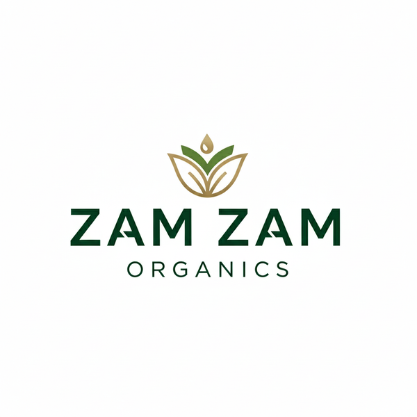 ZAM ZAM ORGANICS official logo
