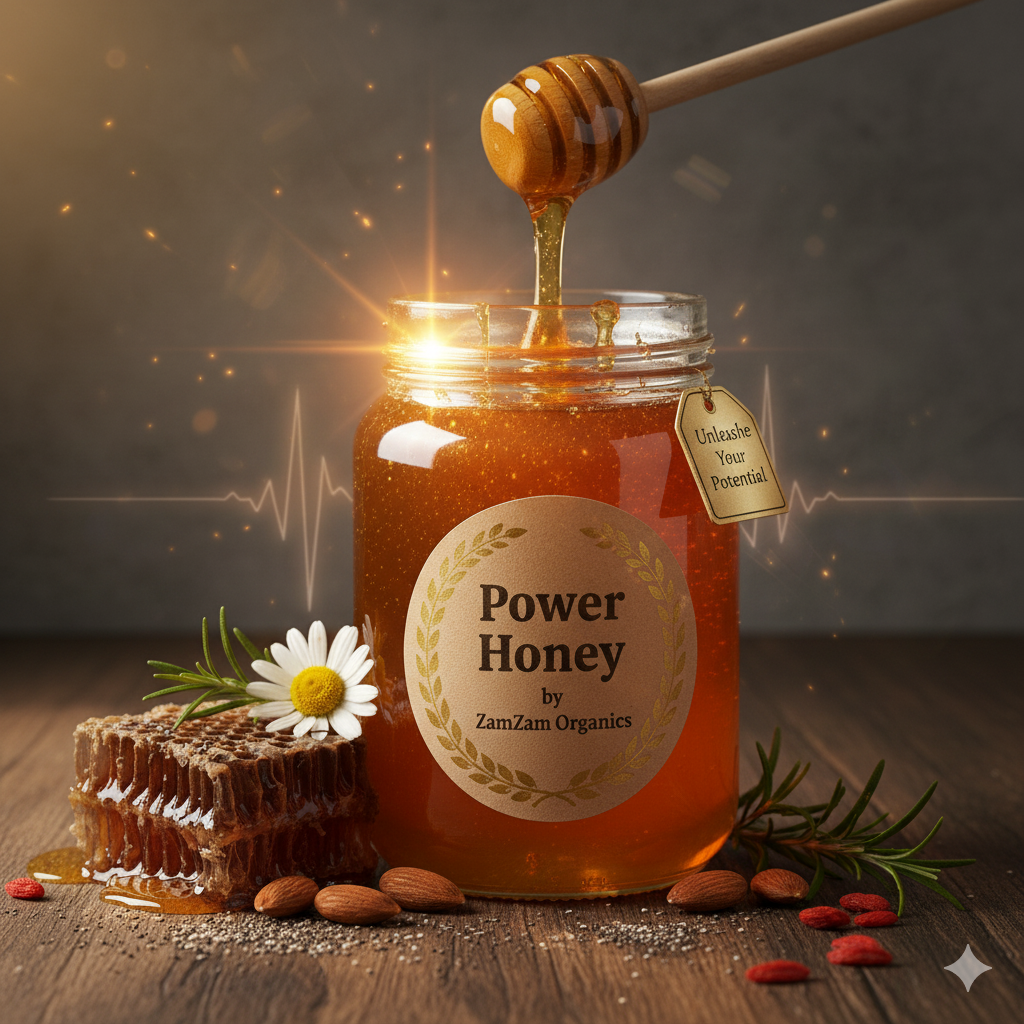 Power Honey | Majoon-e-Khass Natural Energy & Vitality Booster (For Adults)